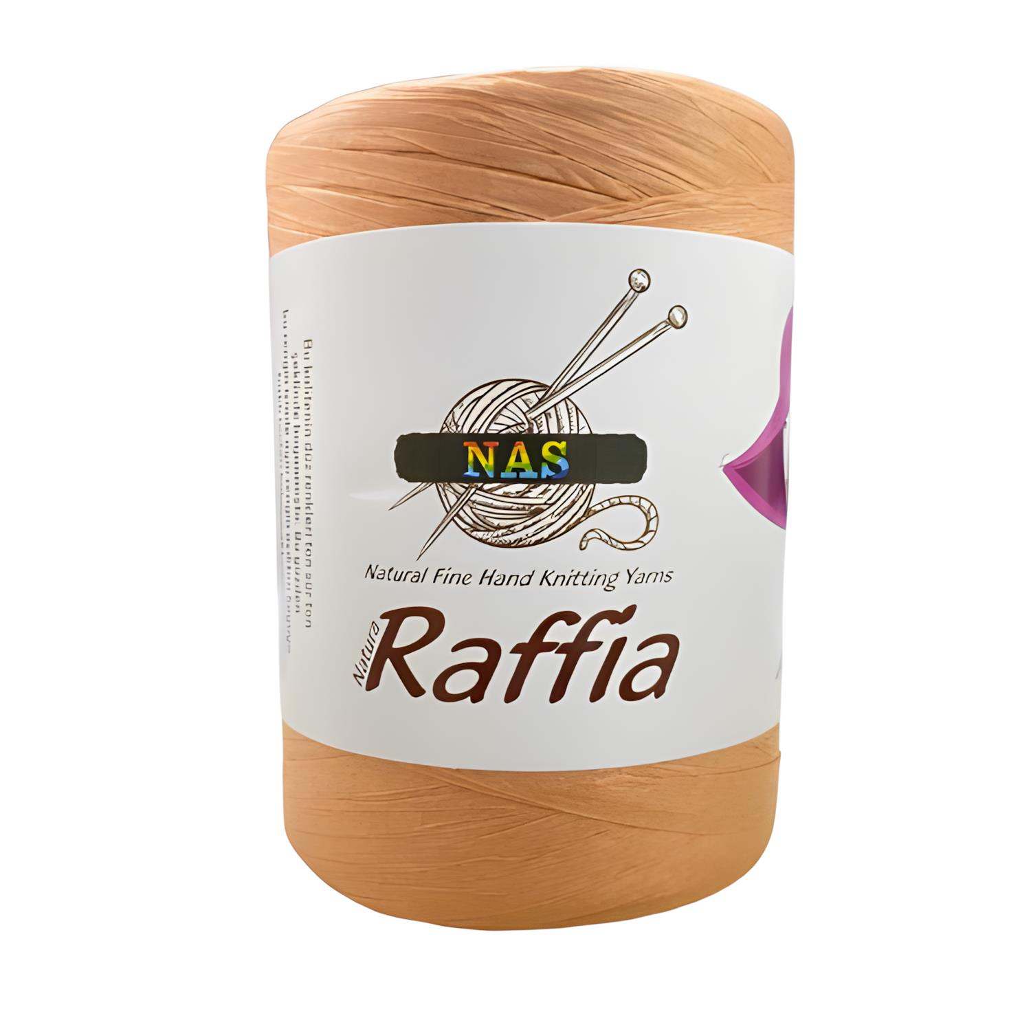 Nas Natura Yumuşak Raffia Rafya 100 gr NSX100 D91 Açık Kiremit