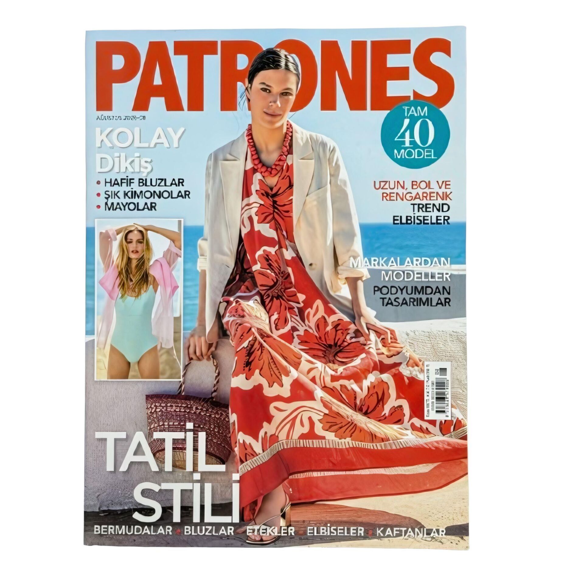 Patrones Dikiş Dergisi 2026 / 08 Ağustos