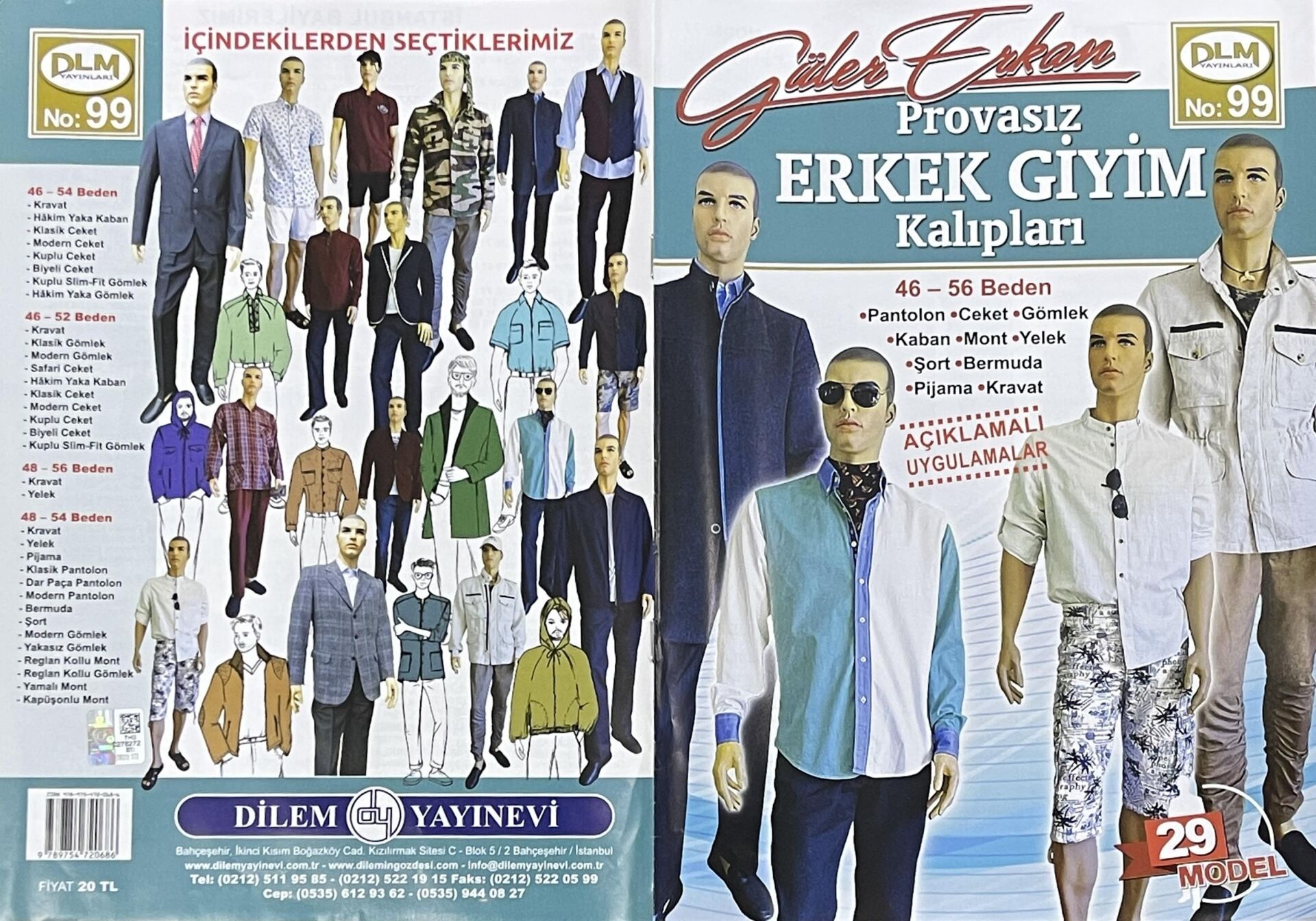 Güler Erkan Provasız Dikiş Kalıpları Dergisi 99