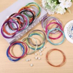 Alüminyum Çiçek Taç Boncuk Amigurumi Aksesuar Teli 1.0 mm