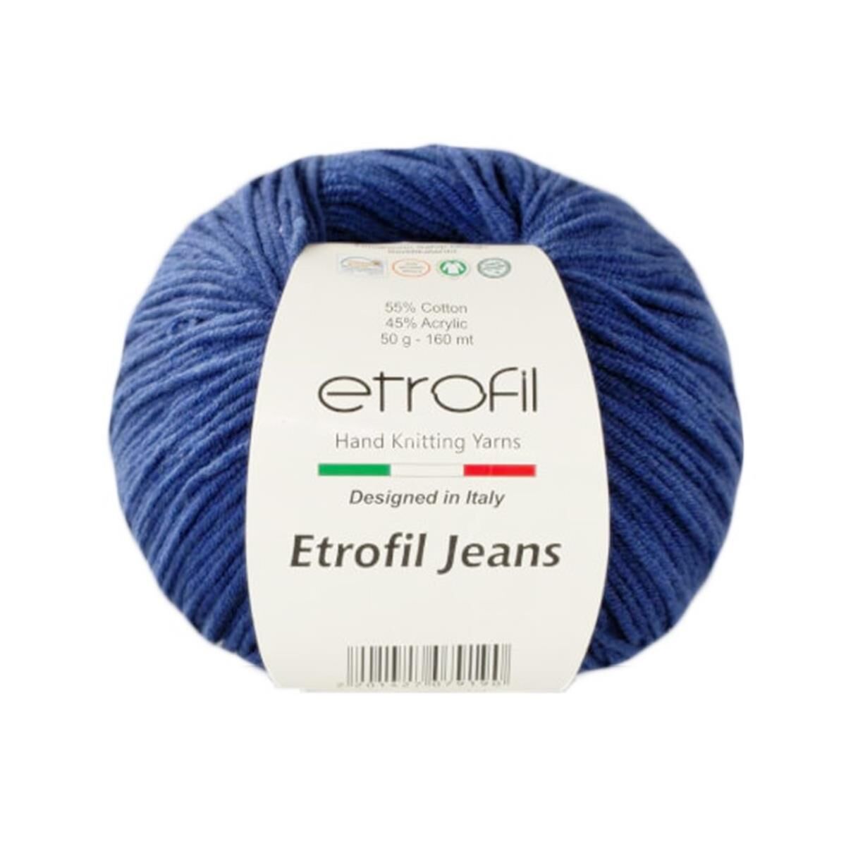 Etrofil Jeans El Örgü İpi 50 Gr 020 Lacivert