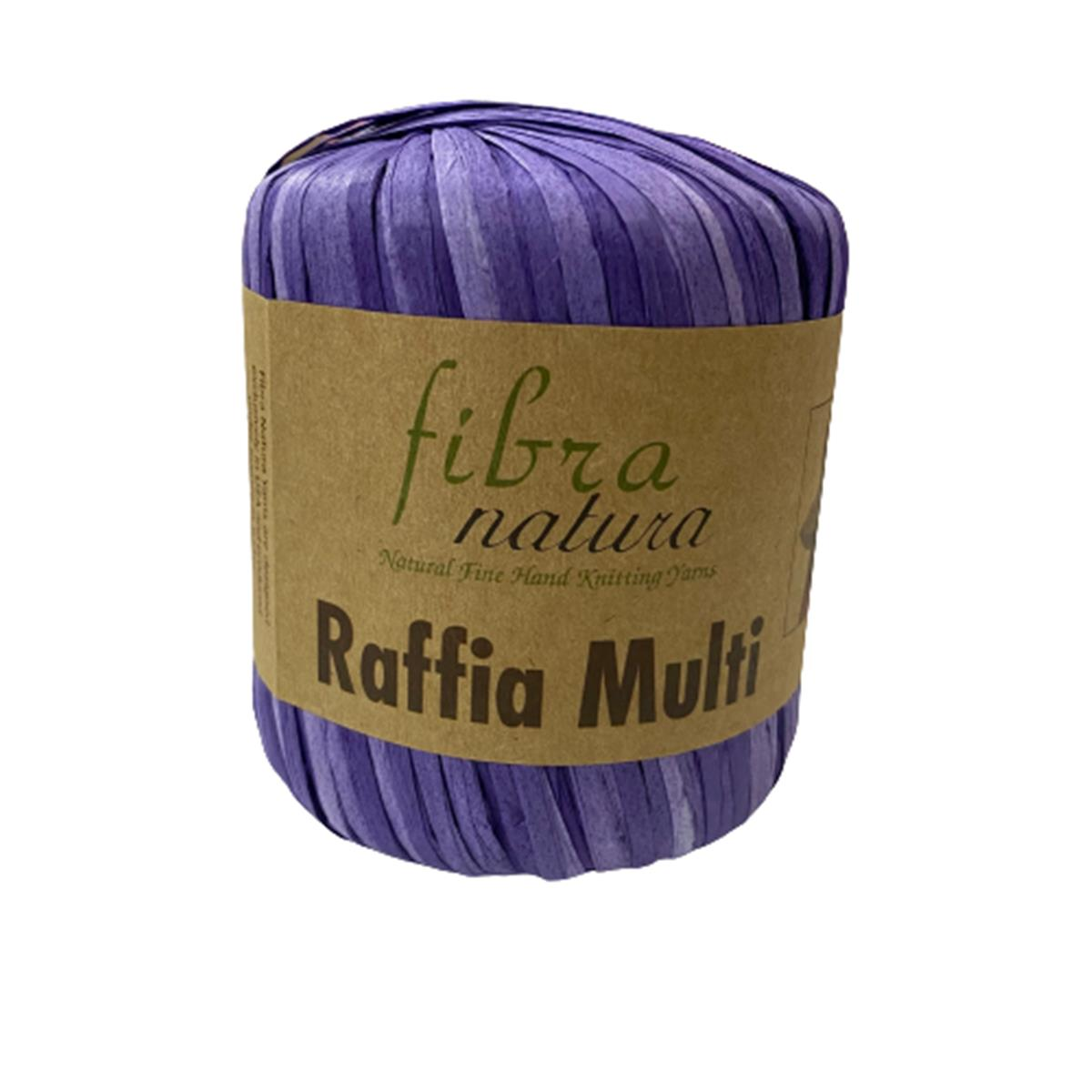Himalaya Fibra Natura Raffia Multi - Rafya Şapka Çanta Kağıt İp 117 19 Mor Lila