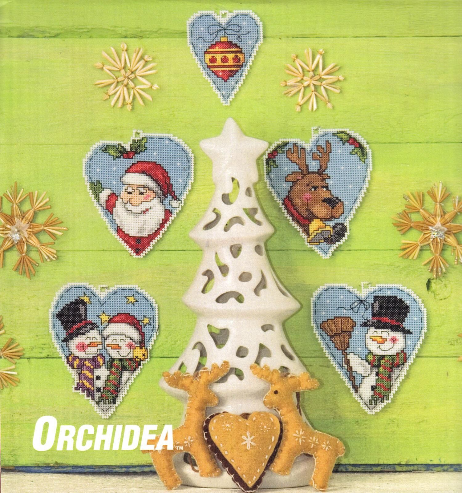 Orchidea Kanaviçe Kiti (iplik, iğne, kumaş) 7629