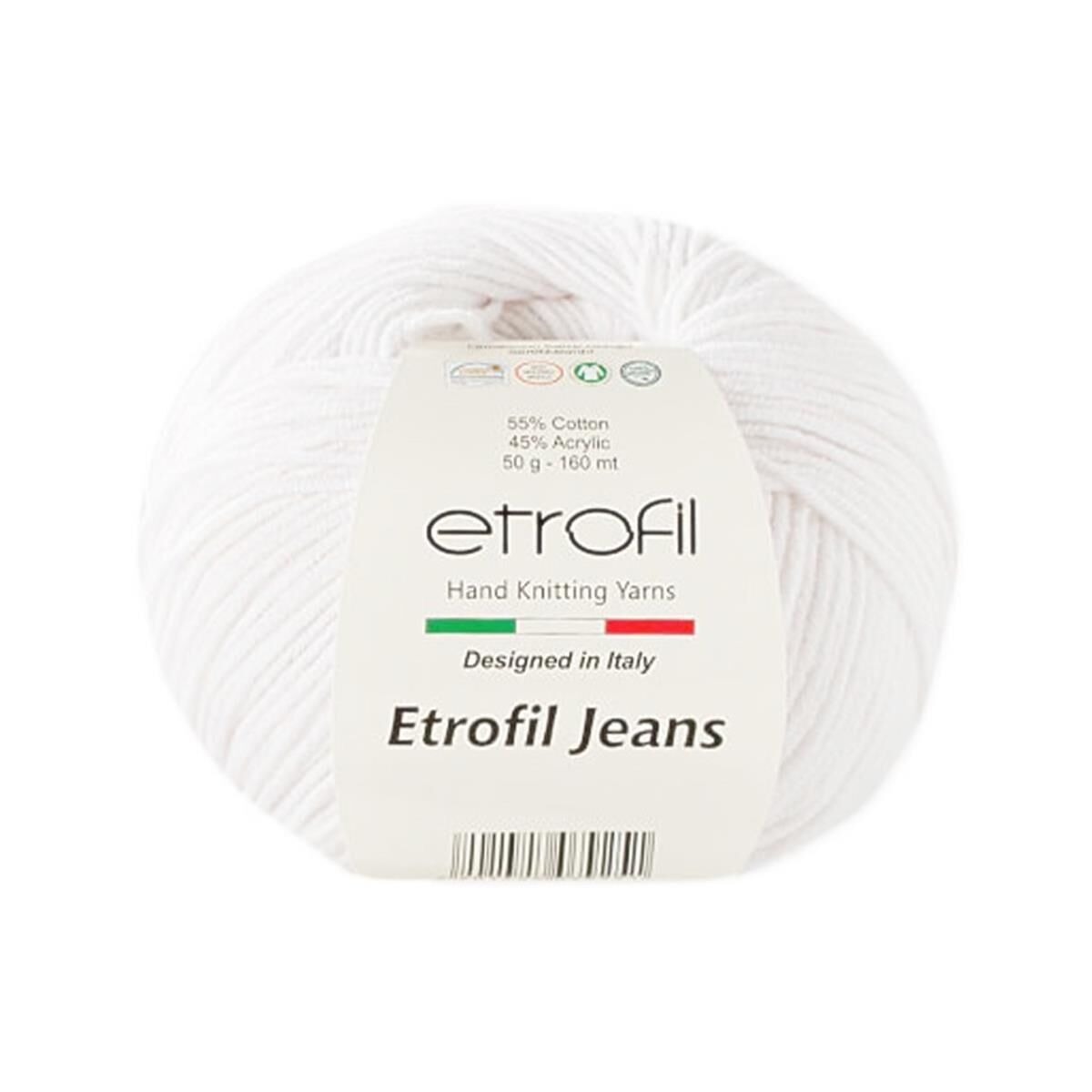 Etrofil Jeans El Örgü İpi 50 Gr 027 Kirli Beyaz