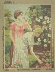 Seg Baskılı Goblen 929 523 Au Jardin 45x60cm Tablo Pano
