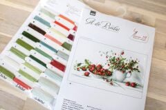 Luca-S Kanaviçe Etamin Kiti (iplik, iğne, kumaş) 40,5*22,5 cm B2277