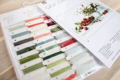 Luca-S Kanaviçe Etamin Kiti (iplik, iğne, kumaş) 40,5*22,5 cm B2277