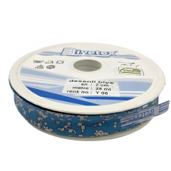 Biyetex Desenli Cotton Biye 2 cm