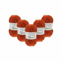 Etrofil Yonca Baby Kadife El Örgü İpi 5'li Set