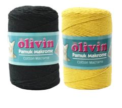 Olivin Pamuk Koton Makrome Cotton Macrame 250 Gr