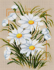 Luca-S Kanaviçe Etamin Kiti (iplik, iğne, kumaş) 15,5*20 cm B289
