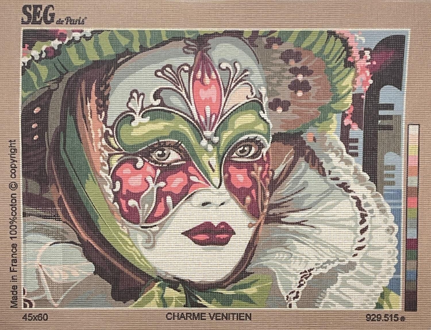 Seg Baskılı Goblen 929 515 Charme Venitien 45x60cm Tablo Pano Sadece Goblen Kumaşı A KALİTE