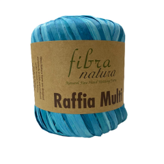Himalaya Fibra Natura Raffia Multi - Rafya Şapka Çanta Kağıt İp 117 21 Turkuaz Koyu Turkuaz