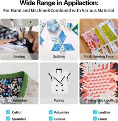 Biyetex Koton Cotton Biye 2 cm 41 Koyu Eflatun
