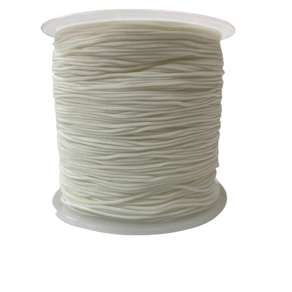 Paraşüt İpi 0,8 mm 01 Beyaz