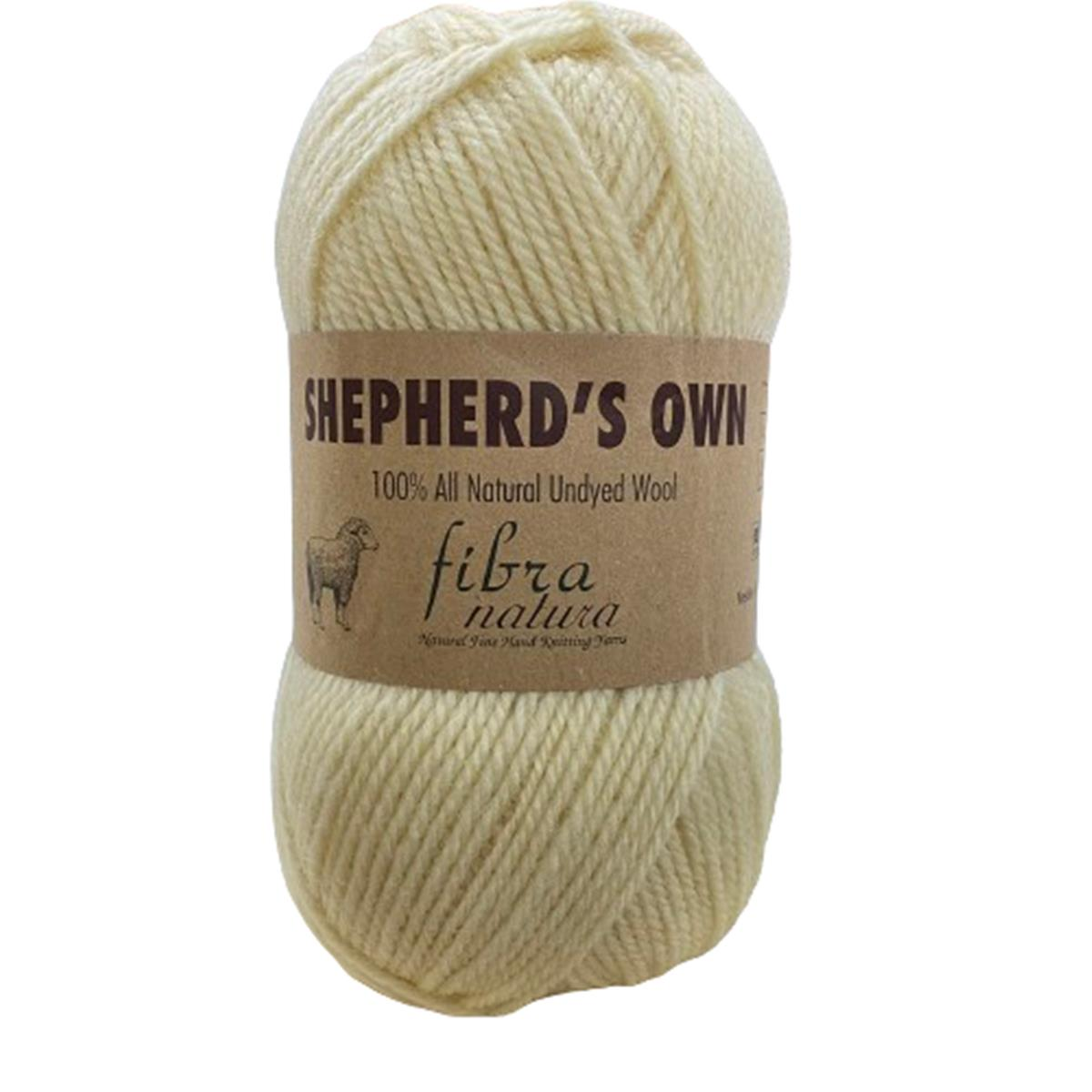 Fibra Natura Shepherd's Own El Örgü İpi 100 gr 40001 Kırık Beyaz