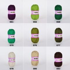 Ören Bayan Dora Patiklik Çoraplık El Örgü İpi