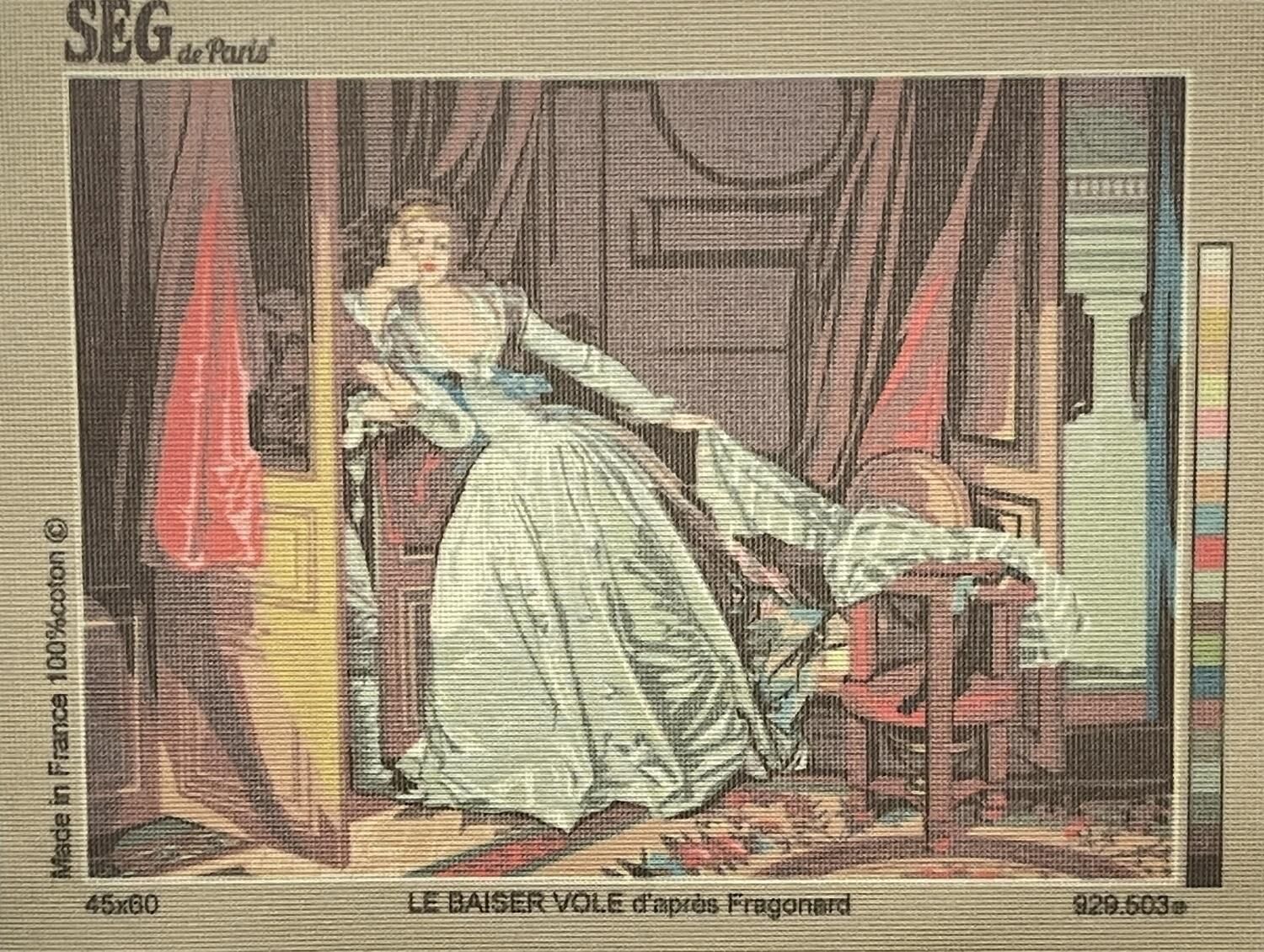 Seg Baskılı Goblen 929 503 Le Baiser Vole 45x60cm Tablo Pano