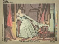 Seg Baskılı Goblen 929 503 Le Baiser Vole 45x60cm Tablo Pano