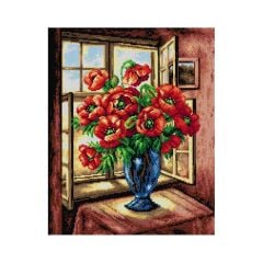 Orchidea Baskılı Goblen Menekşeler 2134 40*50 cm