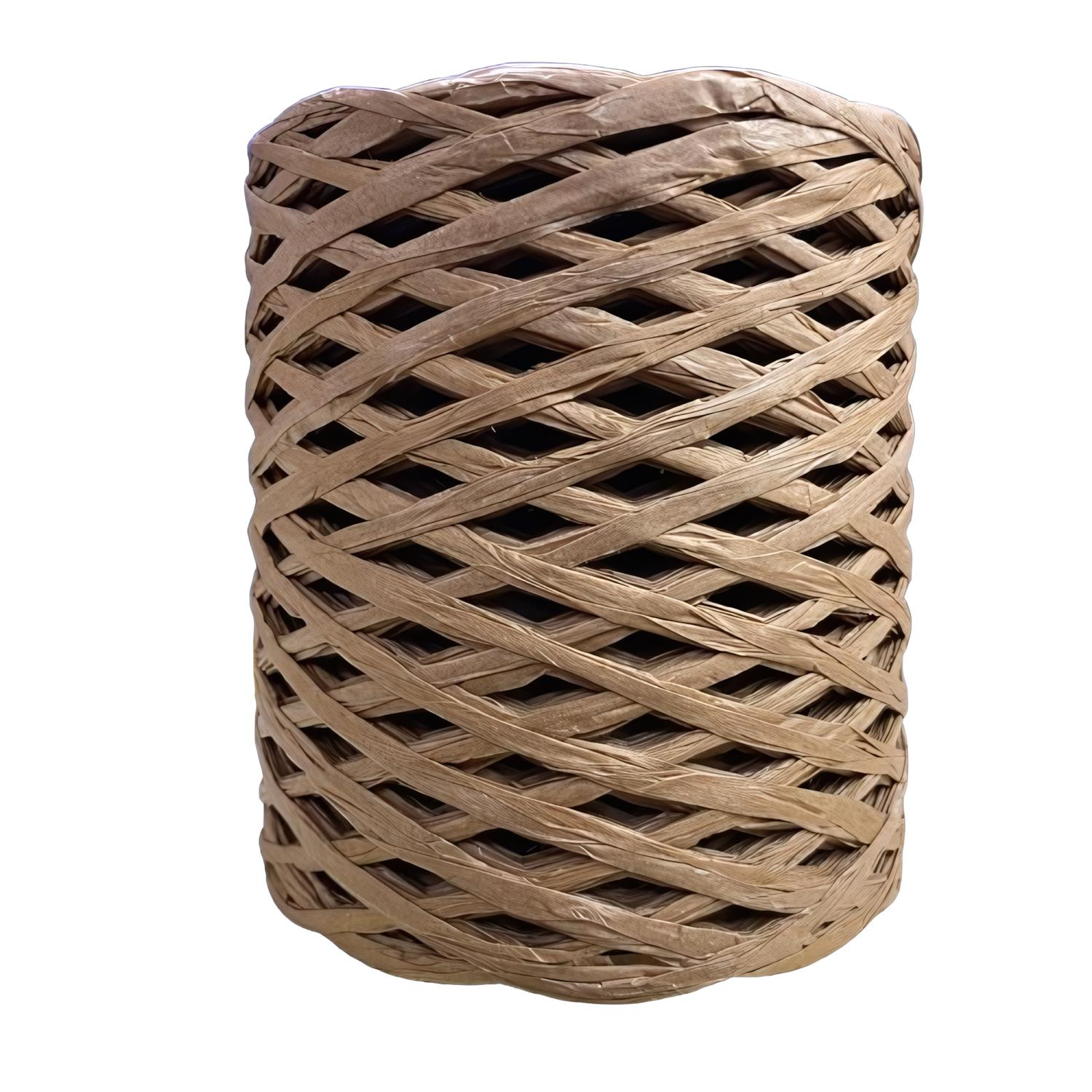 Elegant Natura Raffia Rafya Şapka Çanta Kağıt İp 100 gr RFX100 L163 Toprak