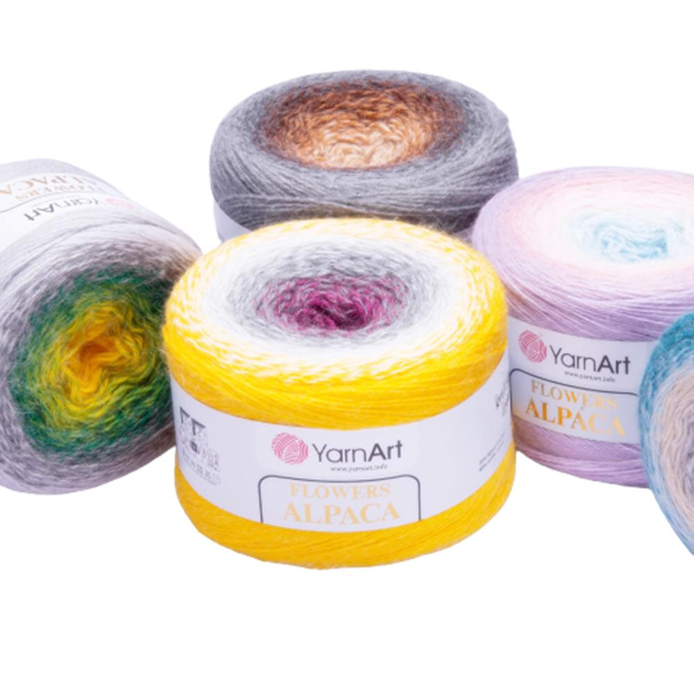Yarnart Flowers Alpaca El Örgü İpliği 250 gr