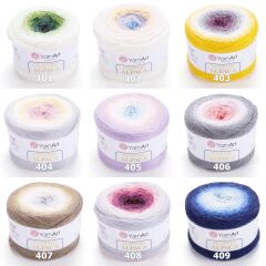 Yarnart Flowers Alpaca El Örgü İpliği 250 gr