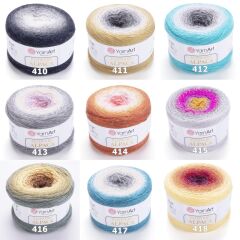 Yarnart Flowers Alpaca El Örgü İpliği 250 gr 411