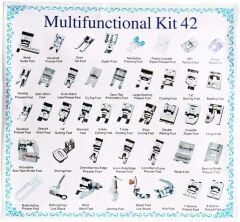 Dikiş Makinesi Ayağı 42 Adetli Set sew42
