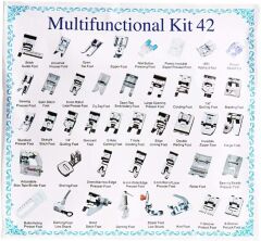 Dikiş Makinesi Ayağı 42 Adetli Set sew42