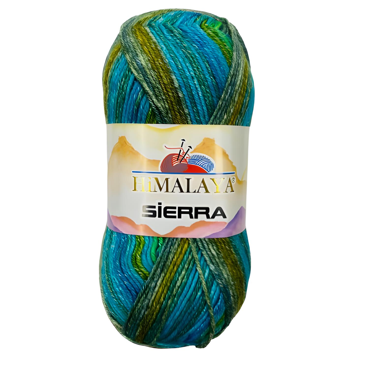Himalaya Sierra Ebruli Cotton Örgü İpliği 100 gr 20712