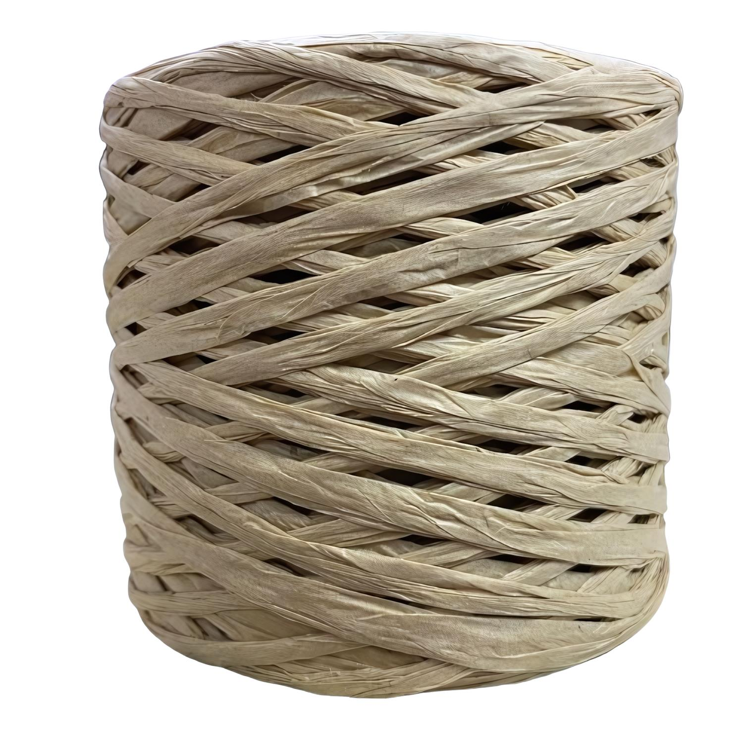 Şık Raffia Rafya Şapka Çanta Kağıt İp 200 gr YZS200 H19U Bej