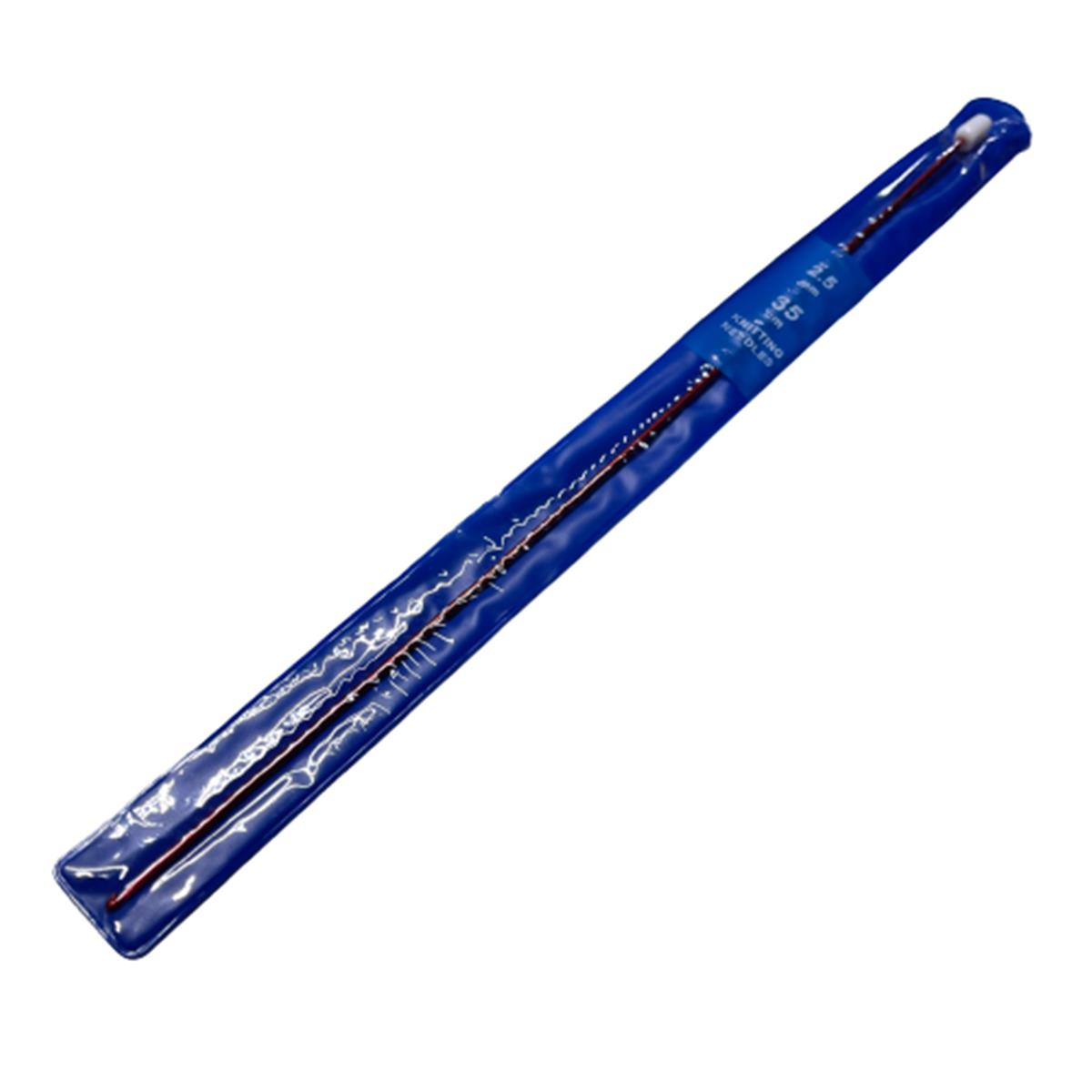 KNNE Renkli Gagalı Şiş 35cm Tığ Şİş Tunus Şişi Tığı knneg35 no 2,5 mm