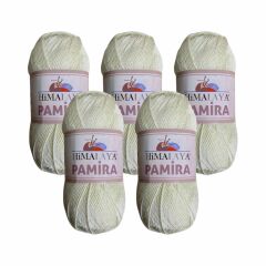 Himalaya Pamira (5 Adet) El Örgü İpliği 5x100 gr 50804 Krem
