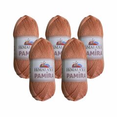 Himalaya Pamira (5 Adet) El Örgü İpliği 5x100 gr 50804 Krem