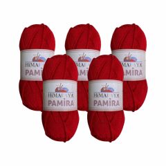 Himalaya Pamira (5 Adet) El Örgü İpliği 5x100 gr 50826 Fuşya