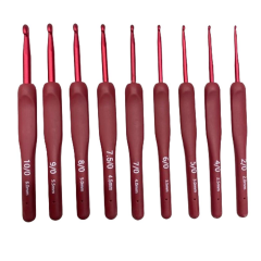 Elegant Red Kırmızı Tığ Seti TSet9