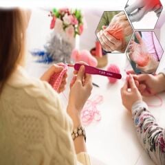 Elegant Red Kırmızı Tığ Seti TSet9