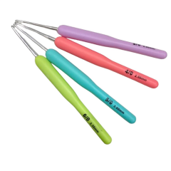 Elegant Silikon Yumuşak Saplı Yün Tığ FX15