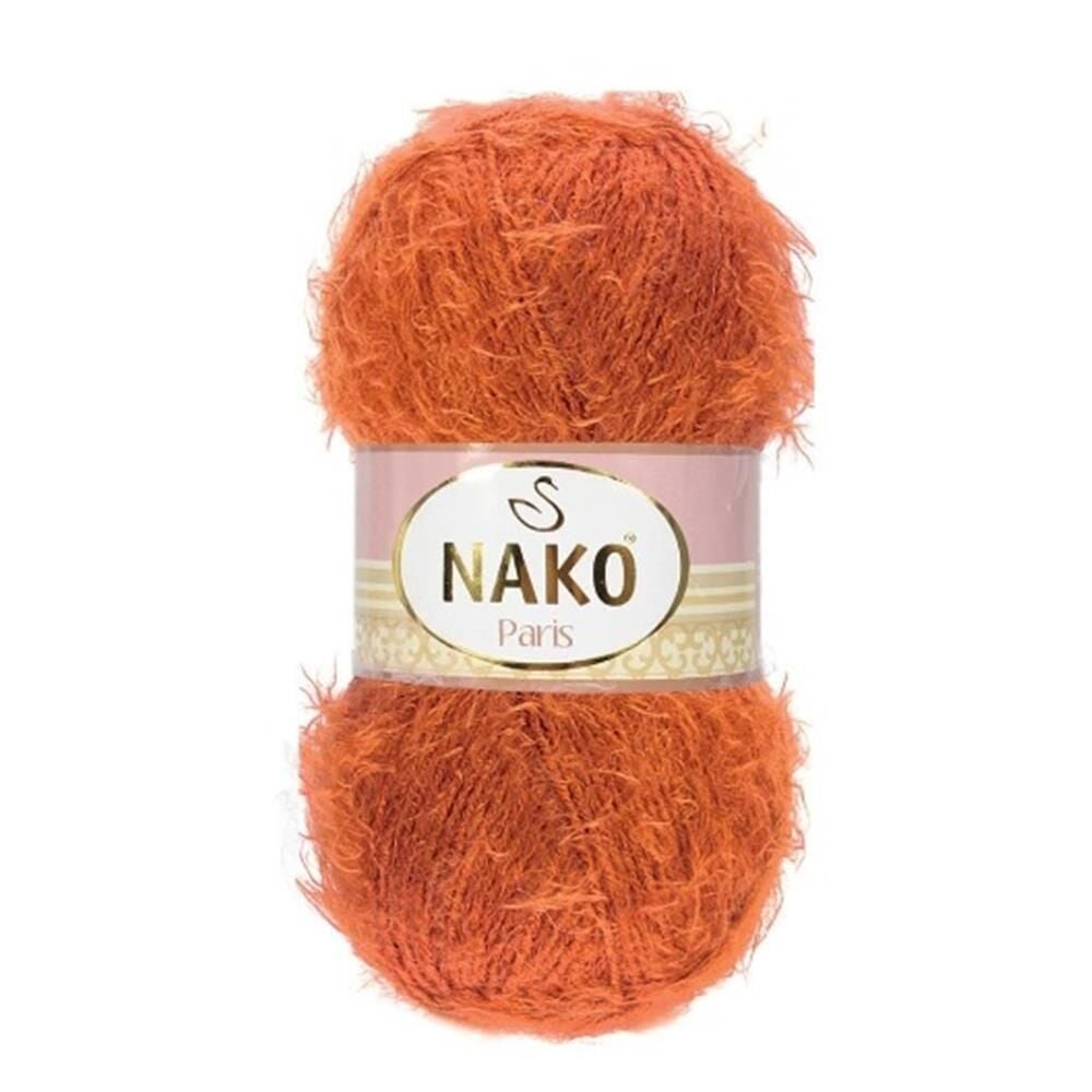 Nako Paris El Örgü İpliği 100 Gr 4888 Turuncu