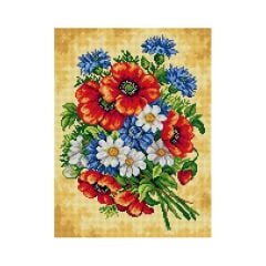 Orchidea Baskılı Goblen Çiçekler 2469 30*40 cm