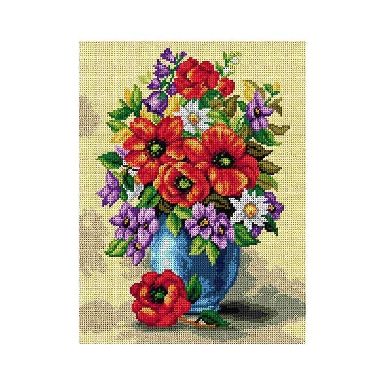 Orchidea Baskılı Goblen Çiçekler 2584 30*40 cm