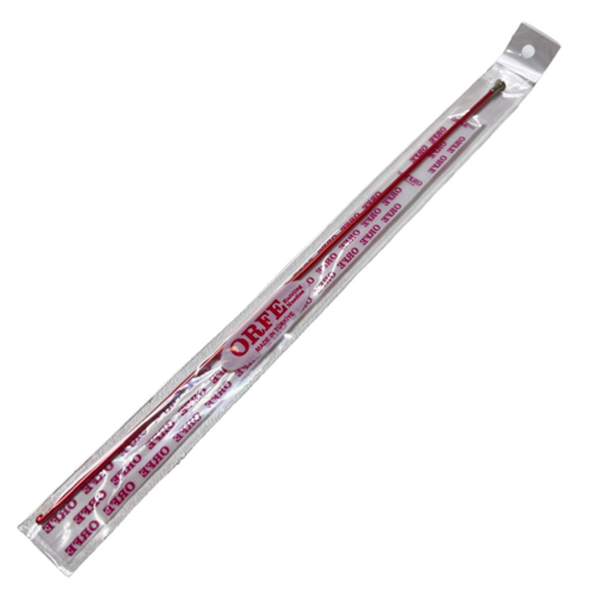 Orfe Renkli Gagalı Şiş 35cm Tığ Şİş Tunus Şişi Tığı orrg35 no 3 mm