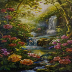 5D Yapışan Boncuk Mozaik Tablo 40*50 cm S10