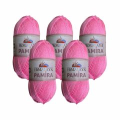 Himalaya Pamira (5 Adet) El Örgü İpliği 5x100 gr 50824 Pembe