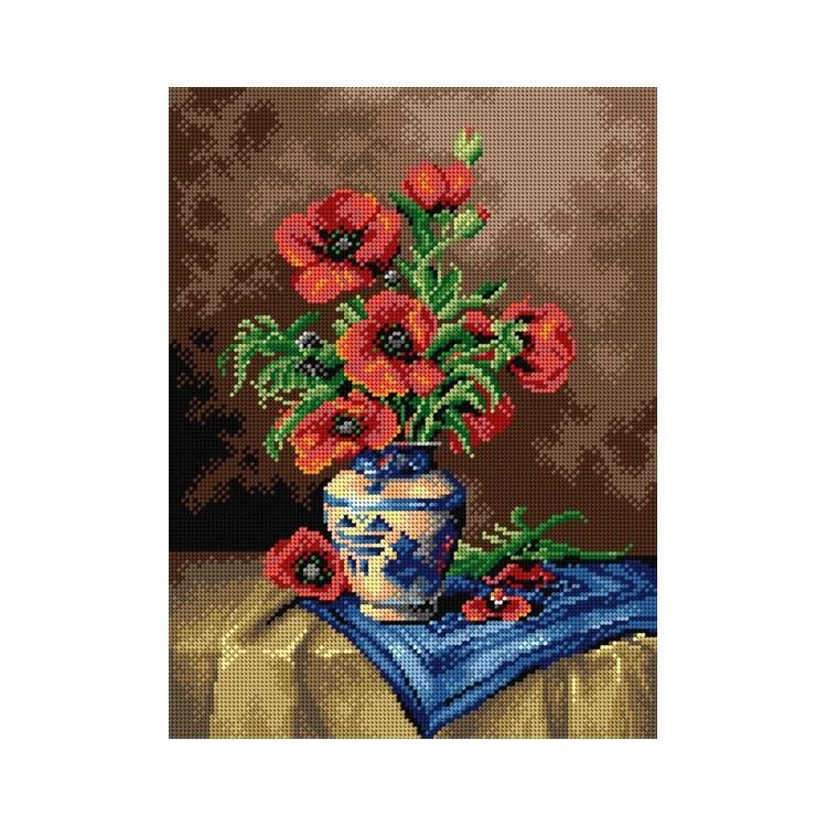 Orchidea Baskılı Goblen Çiçekler 2791 30*40 cm