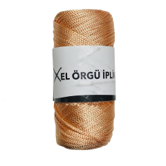 Şık Polyester Makrome El Örgü İpi 200 gr PLY200 13 Elma Yeşili
