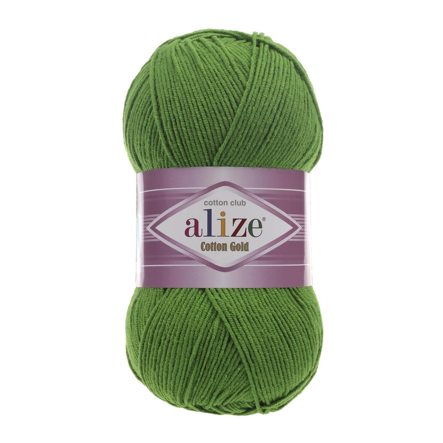 Alize Cotton Gold Pamuk 100gr El Örgü İpi Yünü 126 ÇİMEN YEŞİL