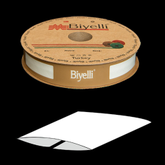 Biyelli Cotton Koton Katlı Biye 2 cm D20 Turkuaz