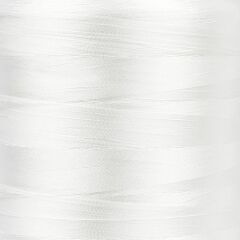 Yabalı Polyester Dikiş Dantel Nakış İplikleri 100 gr Kar Beyaz No 50 100 gr
